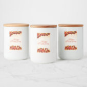 Happy Thanksgiving Lebensmitteletikett (Flaschen)