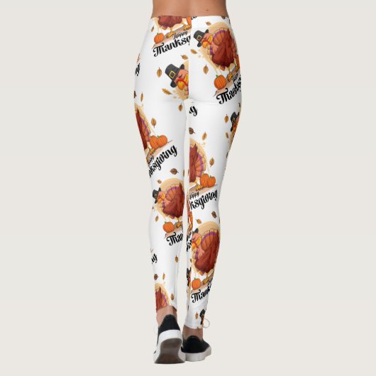 Happy Thanksgiving Leggings (Rückseite)