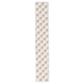 Happy Thanksgiving Long Table Runner Großer Tischläufer (Vorderseite)