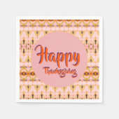 Happy Thanksgiving Luncheon Serviette (Vorderseite)