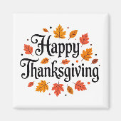 Happy Thanksgiving Magnet (Vorne)