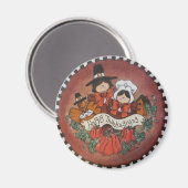 Happy Thanksgiving Magnet (Vorderseite/Rückseite)
