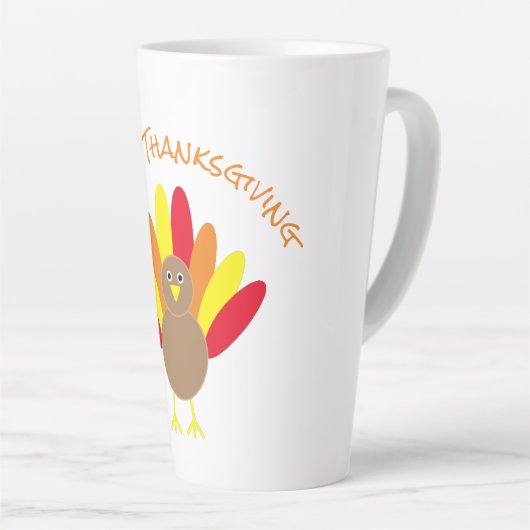 Happy Thanksgiving Milchtasse (Rechte Ecke)