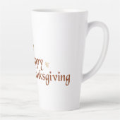 Happy Thanksgiving Milchtasse (Rechts)