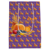 Happy Thanksgiving Mittlere Geschenktüte (Rückseite)