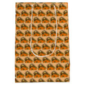 Happy Thanksgiving Mittlere Geschenktüte (Rückseite)