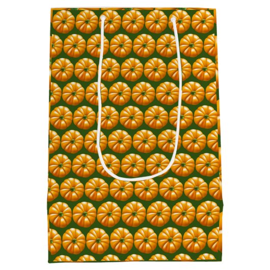 Happy Thanksgiving Mittlere Geschenktüte (Rückseite)