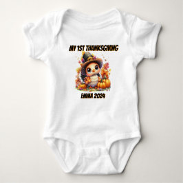 Happy Thanksgiving Niedlich Baby Türkei Baby Strampler