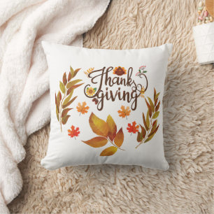 Happy Thanksgiving Niedlich Türkei Kissen