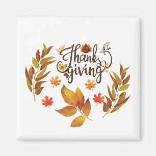 Happy Thanksgiving Niedlich Türkei Magnet