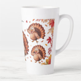 Happy Thanksgiving Niedlich Türkei Milchtasse