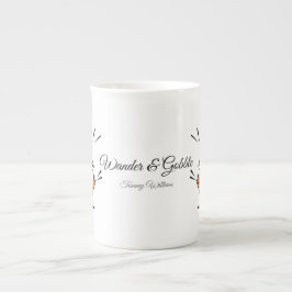 Happy Thanksgiving Niedlich Türkei Porzellantasse