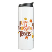 Happy Thanksgiving Niedlich Türkei Thermosbecher (Nach links gedreht)