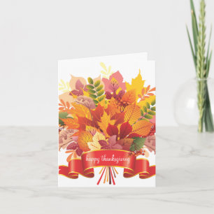 Happy Thanksgiving Notecard Feiertagskarte