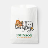 Happy Thanksgiving Office Party Geschenktütchen (Vorderseite)