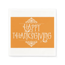 Happy Thanksgiving Orange