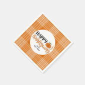Happy Thanksgiving Paper Napkin Serviette (Ecke)