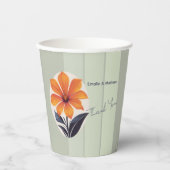 Happy Thanksgiving Pappbecher (Vorderseite)