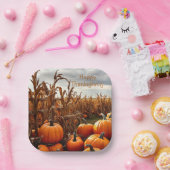 Happy Thanksgiving Pappteller (Party)