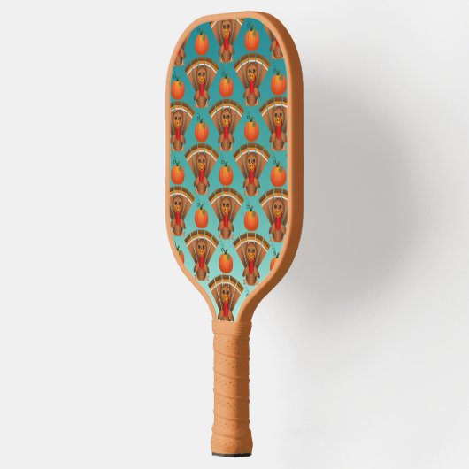 Happy Thanksgiving Pickleball Schläger (Links)