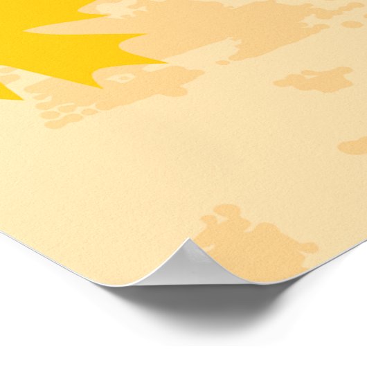 Happy Thanksgiving Pie Poster (Ecke)