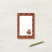 Happy Thanksgiving Post-it Klebezettel (Auf Schreibtisch)