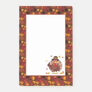 Happy Thanksgiving Post-it Klebezettel