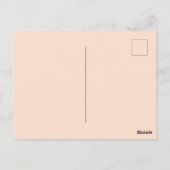 Happy Thanksgiving Postcard Postkarte (Rückseite)