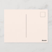 Happy Thanksgiving Postcard Postkarte (Rückseite)