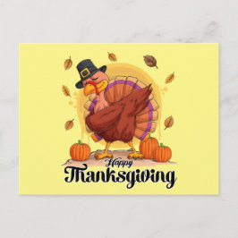 Happy Thanksgiving Postcard Postkarte