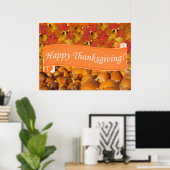 Happy Thanksgiving Poster (Heimbüro)