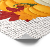 Happy Thanksgiving Poster (Ecke)