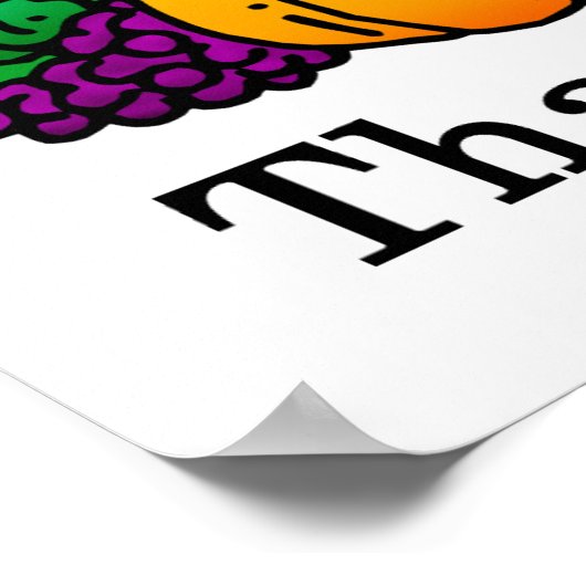 Happy Thanksgiving Poster (Ecke)