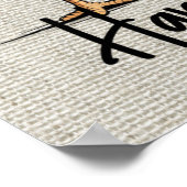 Happy Thanksgiving Poster (Ecke)