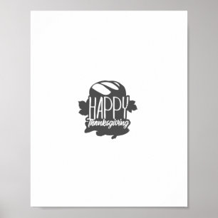 happy thanksgiving poster