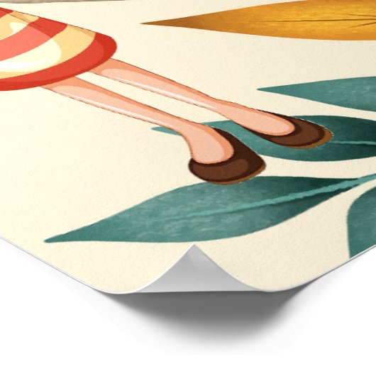 Happy Thanksgiving Poster (Ecke)