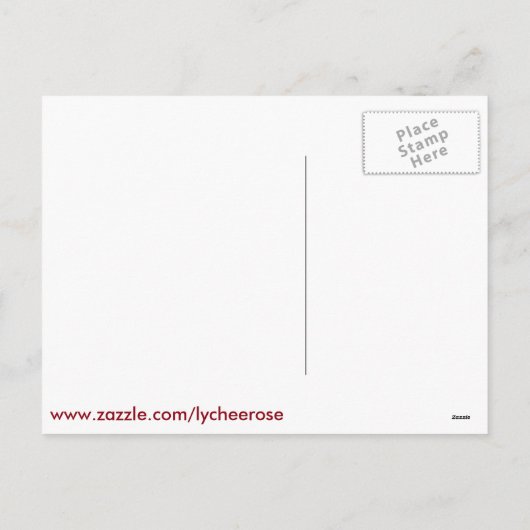 Happy Thanksgiving Postkarte (Rückseite)