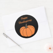 Happy Thanksgiving Pumpkin Sticker (Umschlag)