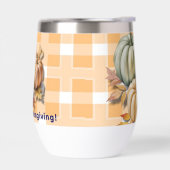 Happy Thanksgiving Pumpkins & Autumn Leaves (Links)