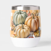 Happy Thanksgiving Pumpkins & Autumn Leaves (Rückseite)