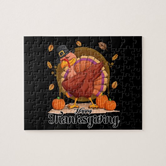 Happy Thanksgiving Puzzle (Horizontal)