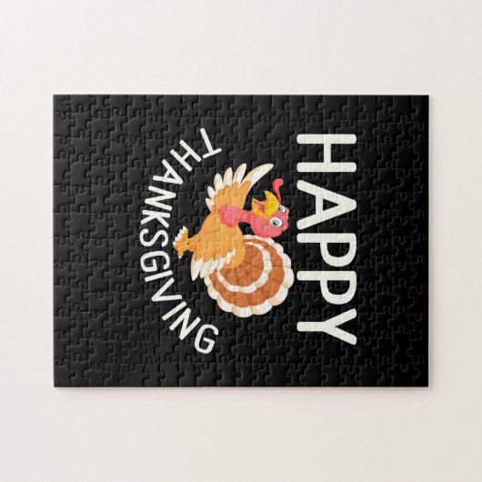Happy Thanksgiving Puzzle (Horizontal)