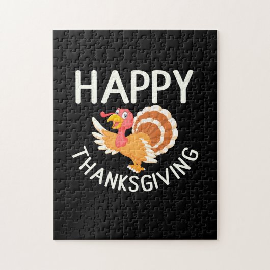 Happy Thanksgiving Puzzle (Vertikal)