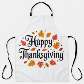 Happy Thanksgiving Schürze (Vorderseite)