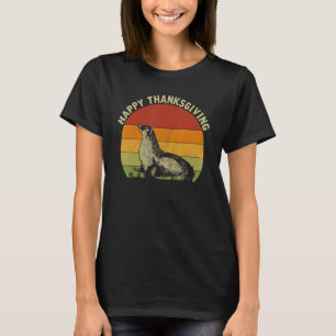 Happy Thanksgiving Sea Lion Niedlicher Erntedank C T-Shirt