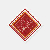 Happy Thanksgiving Serviette (Ecke)