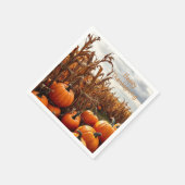 Happy Thanksgiving Serviette (Ecke)