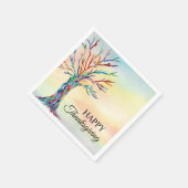 Happy Thanksgiving Serviette (Ecke)