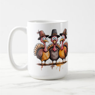Happy Thanksgiving Shirt Herbstfeiertag Türkei T Kaffeetasse