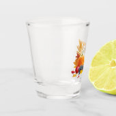 Happy Thanksgiving Shot Glass Schnapsglas (Links)